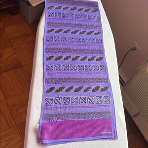 Evan Picone Purple and Pink Scarf